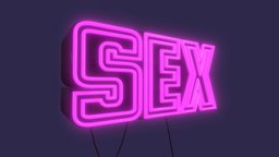 Neon Sign sign, ad, , neon, xxx