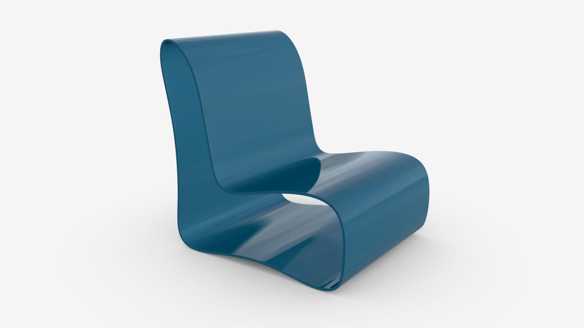 Modern chair plastic - Buy Royalty Free 3D model by HQ3DMOD (@AivisAstics) 3d model