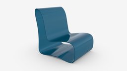 Modern chair plastic modern, style, armchair, luxury, comfortable, seat, furniture, outdoor, sit, decor, contemporary, elegance, 3d, pbr, chair, design, plastic, interior