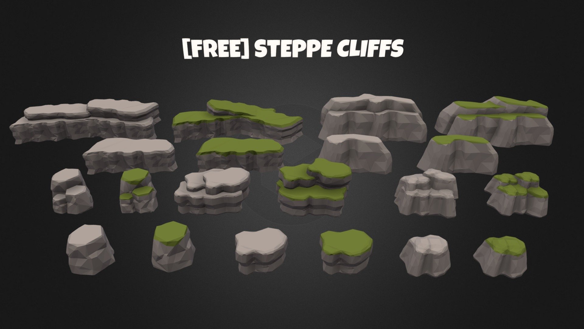 This is a small collection of cliffs to use for your projects/game enjoy!

My Youtube Channel - https://www.youtube.com/@3DArt4Games

SimplePolygon Discord - https://discord.gg/8WSpWnGH4b

Original Models / Lowpoly Models / Game ready Props

[Licence] Not to resell model, can sell commercially in end project/game

If you want to distribute (free) or use them in anyway that others can see please credit myself below you can copy and paste it.



Models Created by SimplePolygon

Sketchfab: https://sketchfab.com/SimplePolygon

SimplePolygon Discord: https://discord.gg/BT6CeZcCWh 



If you have any further questions I will be happy to answer 3d model