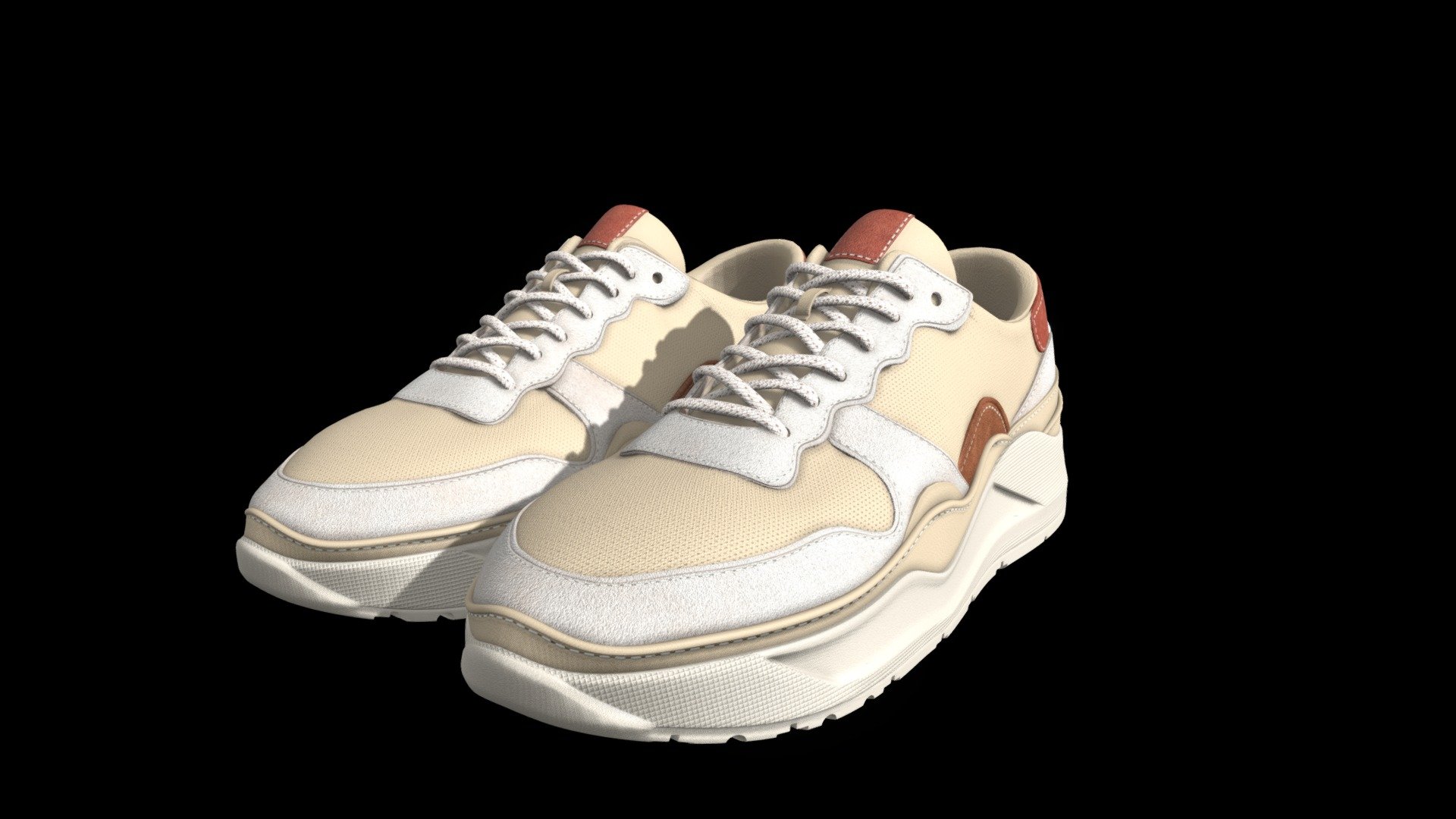 Boobies Sneakers Carter(Namib) - Sneakers - Game Ready - Textured (Mockup) - Download Free 3D model by kane_sk06 (@kanesk06) 3d model