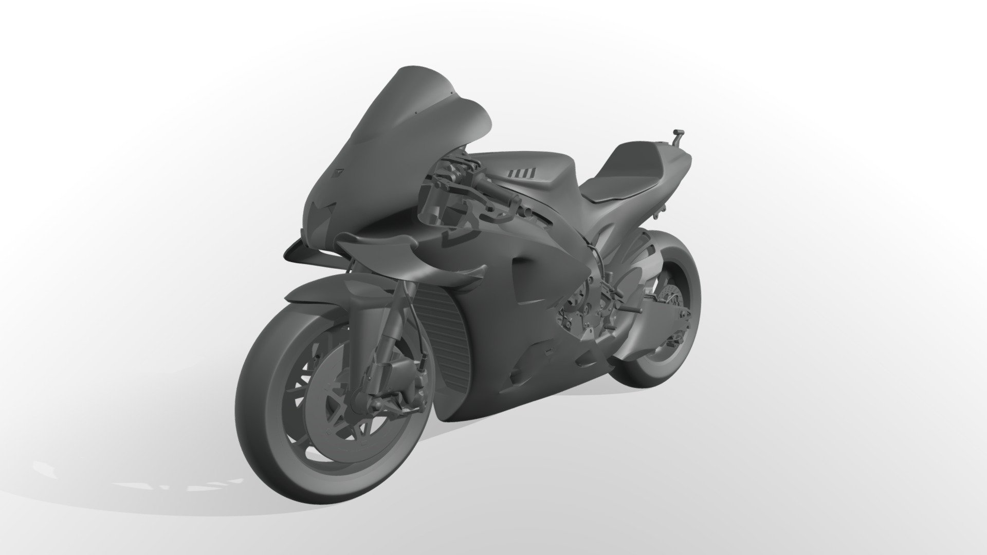 Yamaha YZF-M1 Racing 2020 Motorcycle 3D Model for Printing like a real one.
Its the bike that rides Valentino Rossi on MOTOGP ,which he won the most of titles.

This high-quality 3D model consists of files in StereoLithography (.Stl) format
that is optimized for 3D printing.
The files are suitable for FDM , SLA and SLS 3d printers.

The Model it available tree type of print:

1)