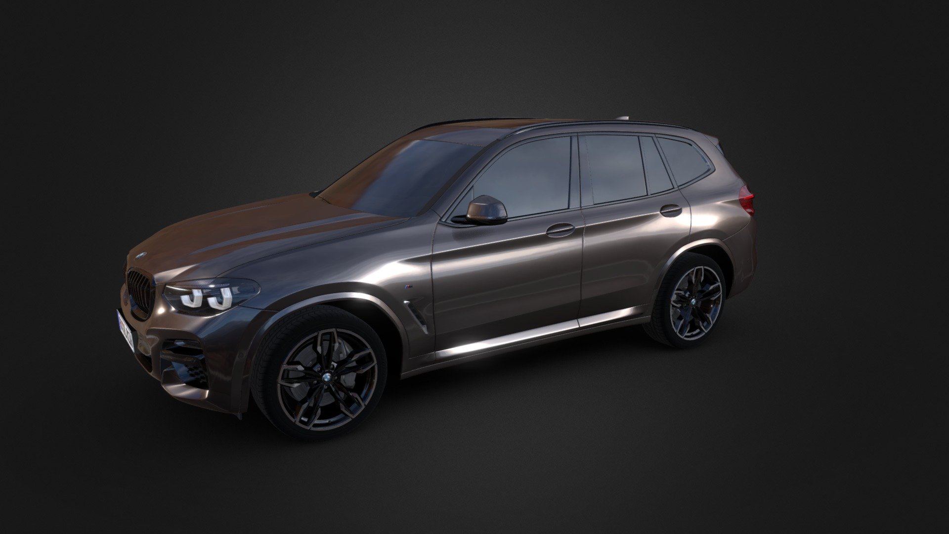 BMW X3 M40i G01 2018 | PS 4 | Bronze metallic II - 3D model by paul_safko 3d model