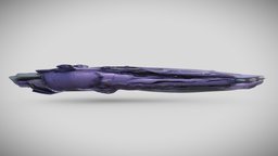 Halo covenant-forerunner Artemis hybrid warship