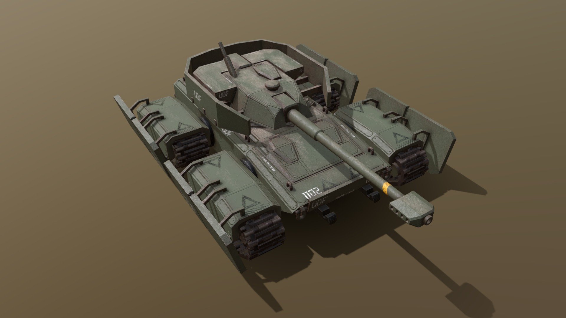 I made this model for my own personal project, it's a bit of a prototype of a bunch of Tanks that I enjoy the look of!

Come around and check out my other works on YouTube:
https://www.youtube.com/c/VidovicArts101 - UDF-EDMAC-T4 - 3D model by VidovicArts (@oshjavid) 3d model