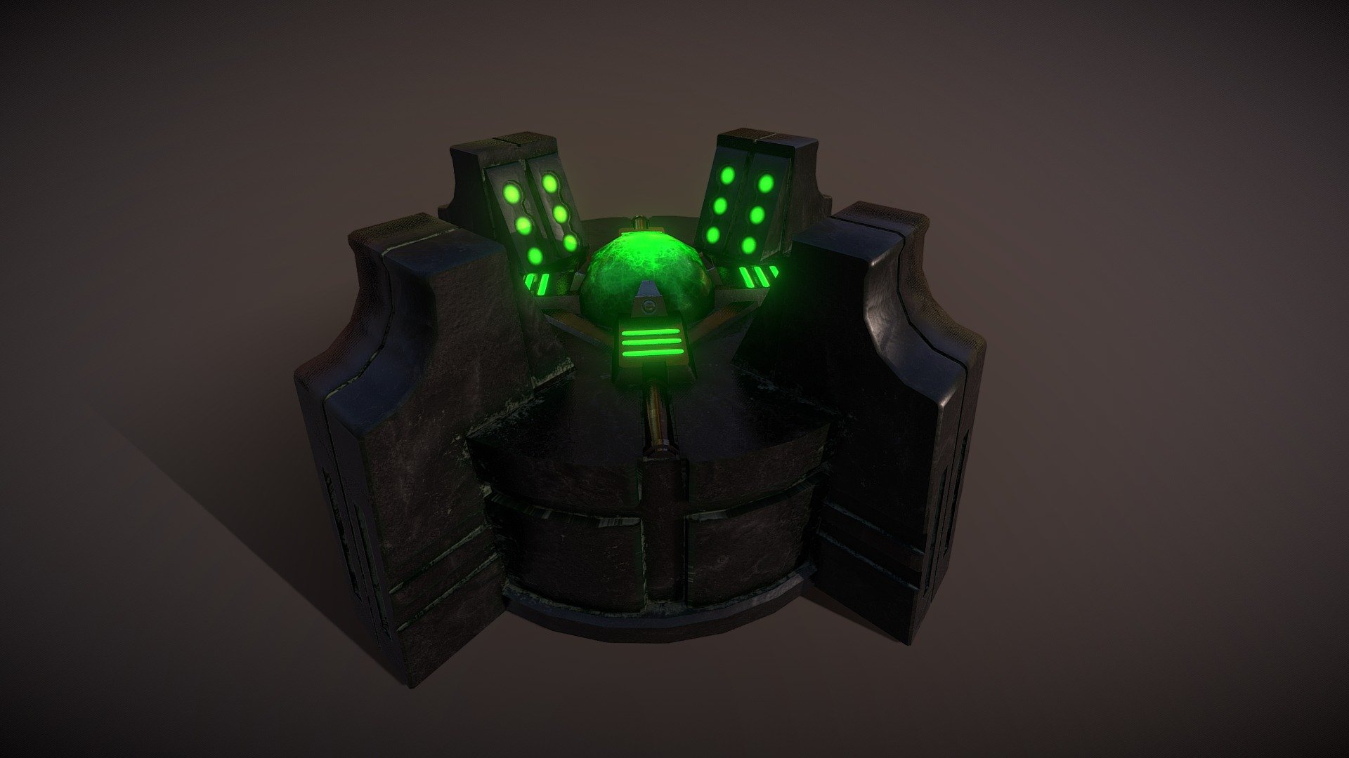 made about a year and a half ago - Necron Power Generator - 3D model by zetoominator (@toomey) 3d model