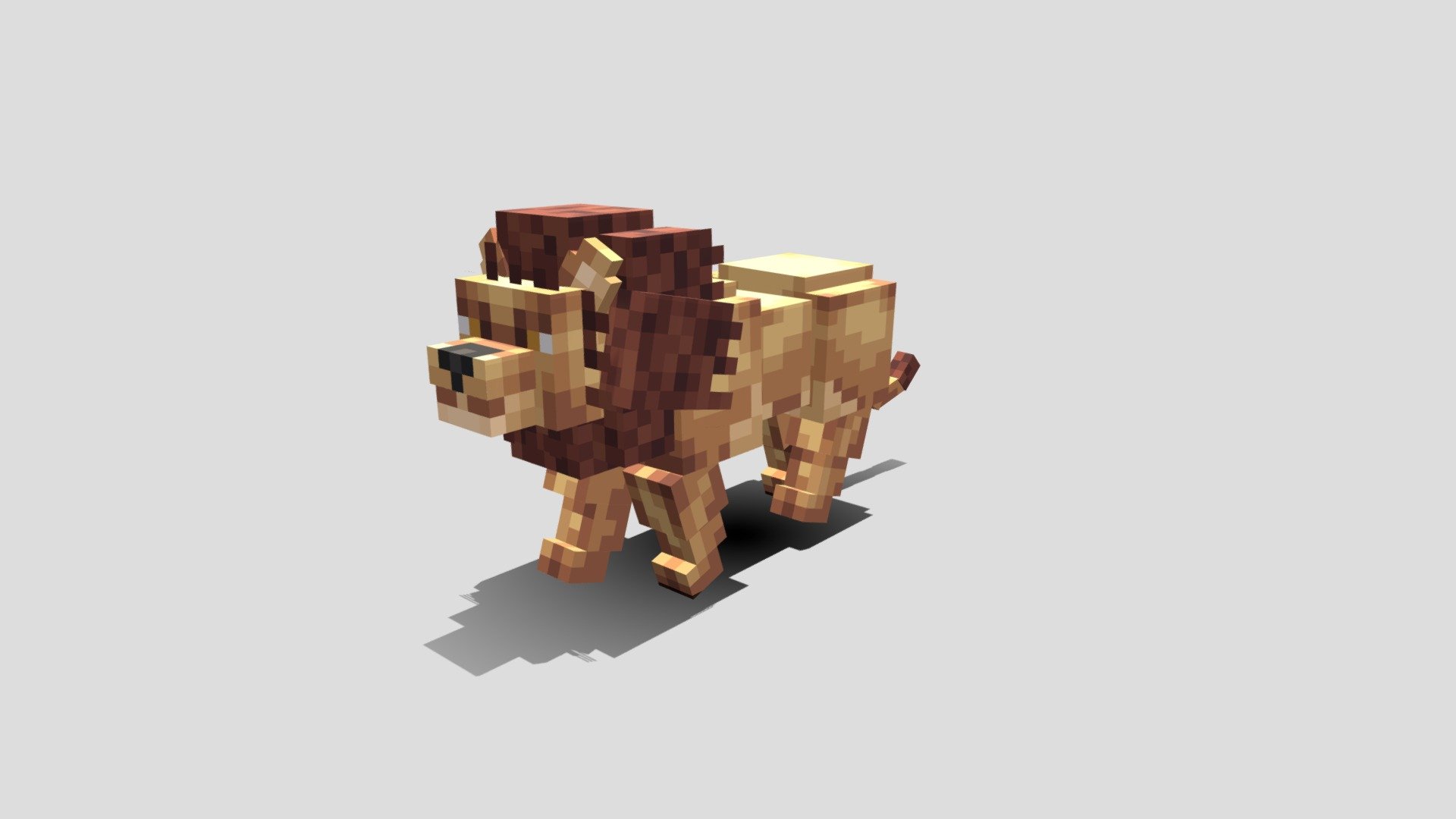 Lion - Minecraft animal mob


BlockBench #LowPoly
Want to have a custom model? Contact: wasteland4013 (Discord)|Comms Open - Lion - Minecraft animal #BlockBench - 3D model by W'Projects (@wprojects) 3d model