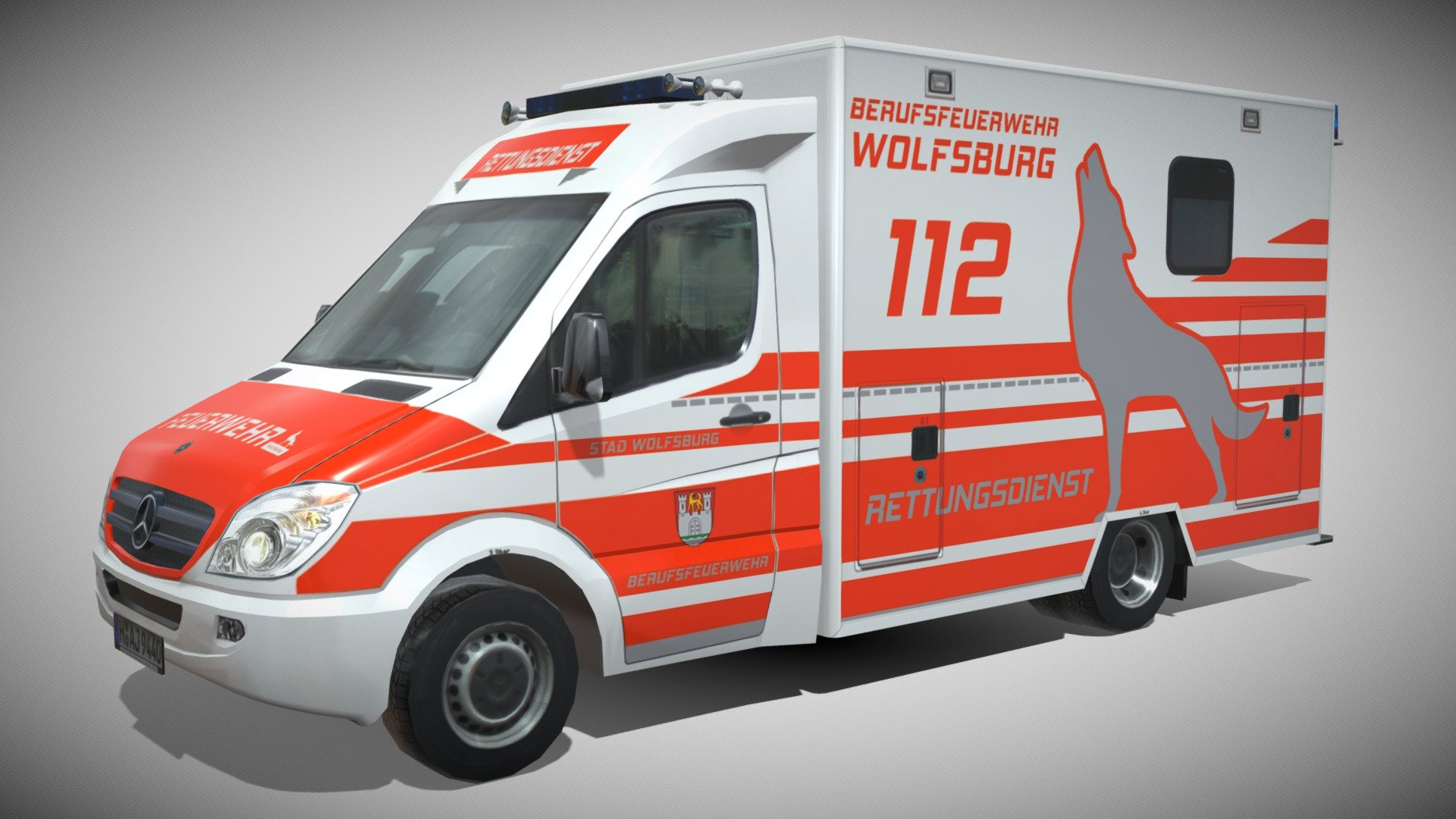 The model uses the optimal number of polygons for light situational scenes, traffic simulation. 
PSD texture for livery change (includes base white background and details) On request.

The license type is set by sketchfab. If you need a standard license - tell me about it 3d model