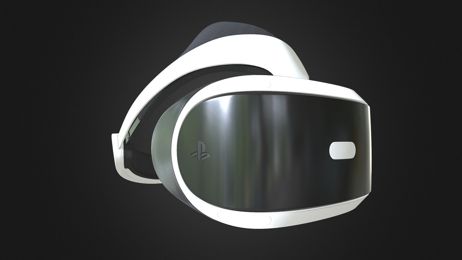 3d model of Playstation VR. Compatible with 3ds max 2010 or higher and many  others 3d model