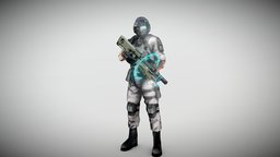 Elite Soldier (A Ghost Recon clone) soldier, recon, future, elite, ghost, noai