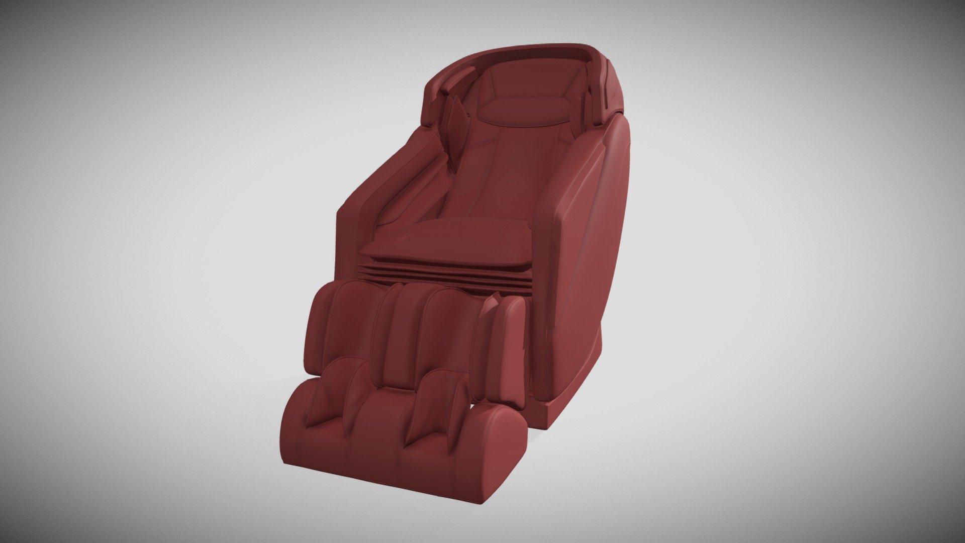 3d model Pamper yourself with relaxing head to toe massage in the comfort. uv mapped ready to texture 0.1 u.v set 1 - Massager Chair - 3D model by Creative Junction (@yashart29) 3d model
