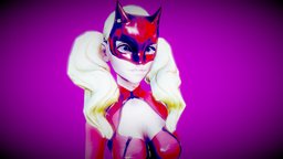 Persona 5 Ann Takamaki persona, persona5, ann, character, game, 3d, pbr, lowpoly, persona5theroyale