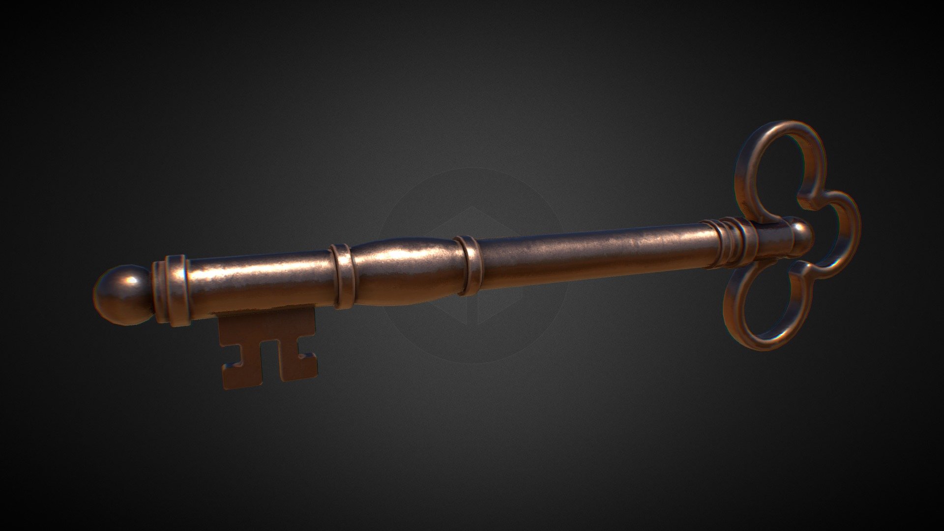 High poly bronze key.

Made with 3dsMax and Substance Painter 3d model
