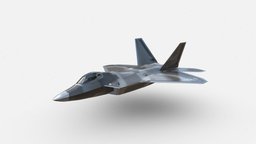 3d model Lockheed Martin F-22