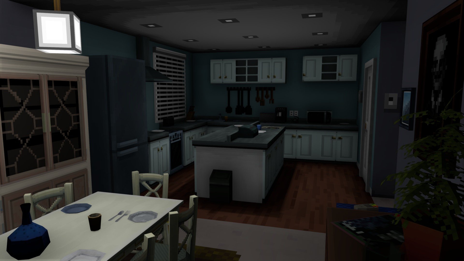 PS1 stylized kitchen and living room.
Look at that sexy woman!

Happy Halloween from Brazil!
Made for the Phasmophobia Discord Art Contest

Feel free to use this on your own projects, I just ask to talk with me before using it in any commercial or monetizable way 3d model