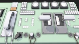 Engine Main Control Block marine, control, science, engine, game-ready, thrust, thruster, game-asset, control-panel, ebers, architecture, ship, sea, boat