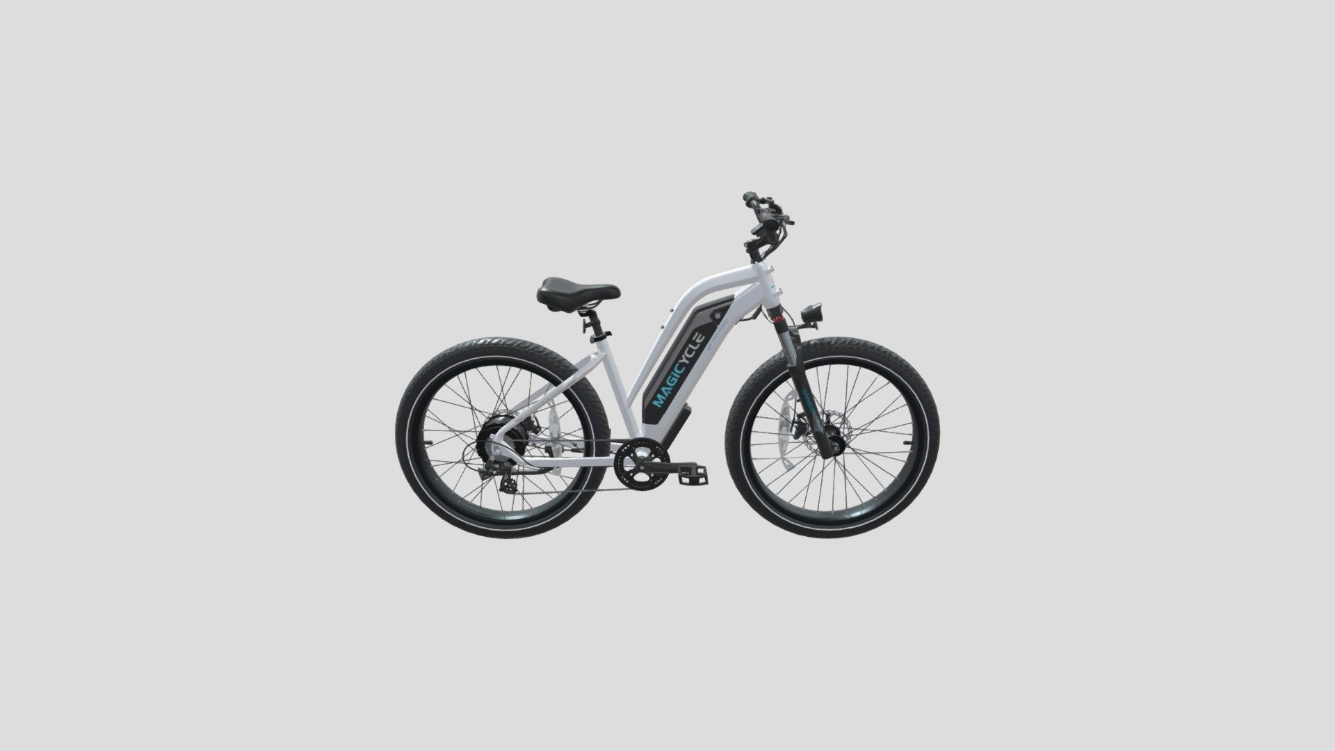 electric bicycle - Buy Royalty Free 3D model by fabbear 3d model