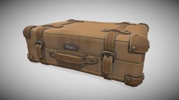 Leather Case case, used, suitcase, noai