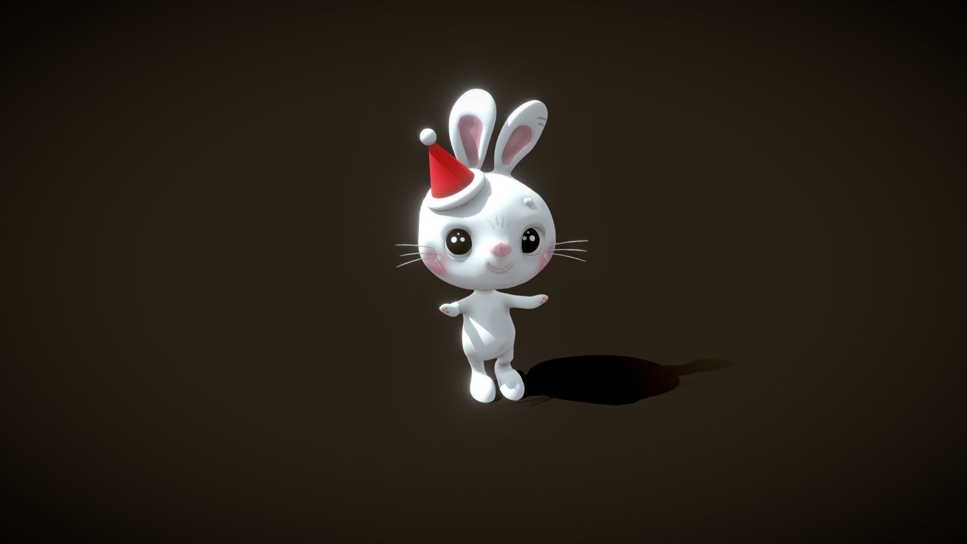 rabbit - 3D model by artocodes 3d model