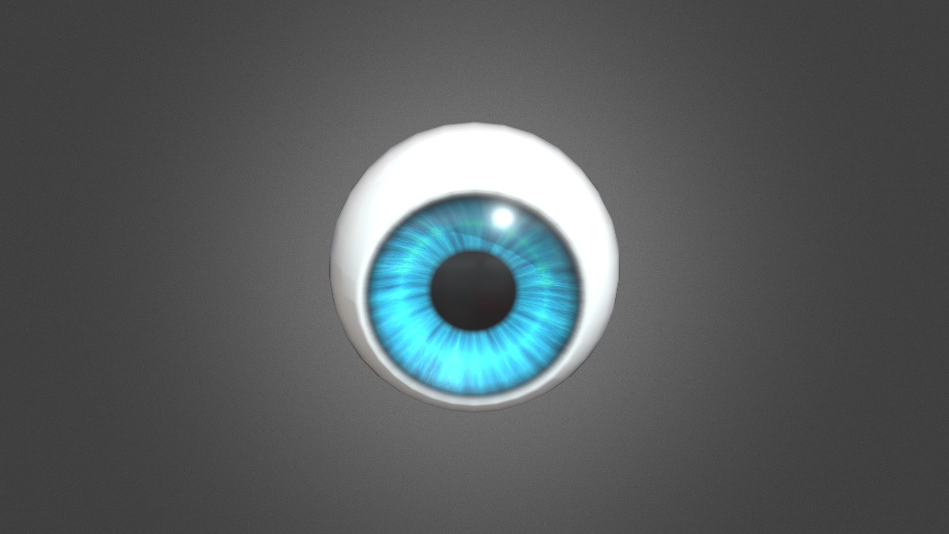 Model of a realistic human eye

If you want texture made with nodes in blender so you can change easier color of the eye here is a link to it: 
https://www.dropbox.com/s/l6gvin4term4dsc/eye_model_nodes.rar?dl=0 - Realistic human eye model - Download Free 3D model by BananowyTasimic 3d model