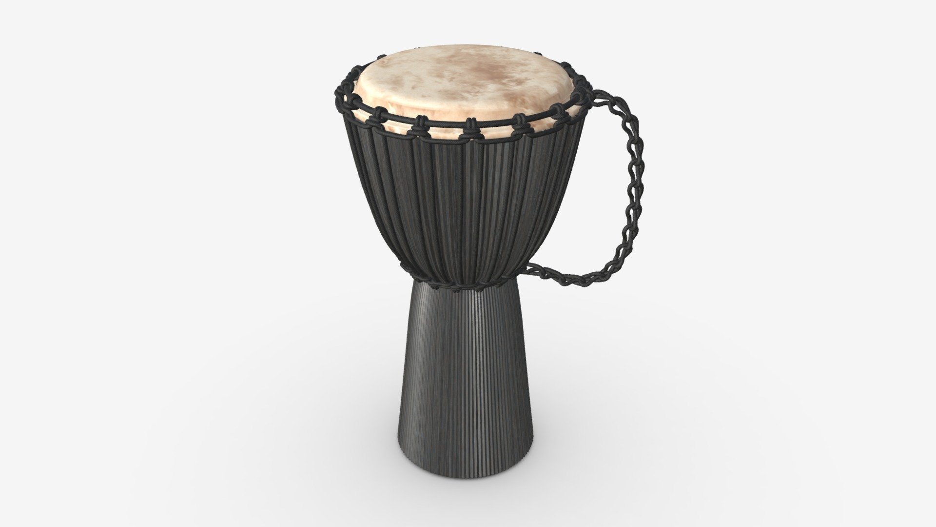 Djembe percussion instrument - Buy Royalty Free 3D model by HQ3DMOD (@AivisAstics) 3d model