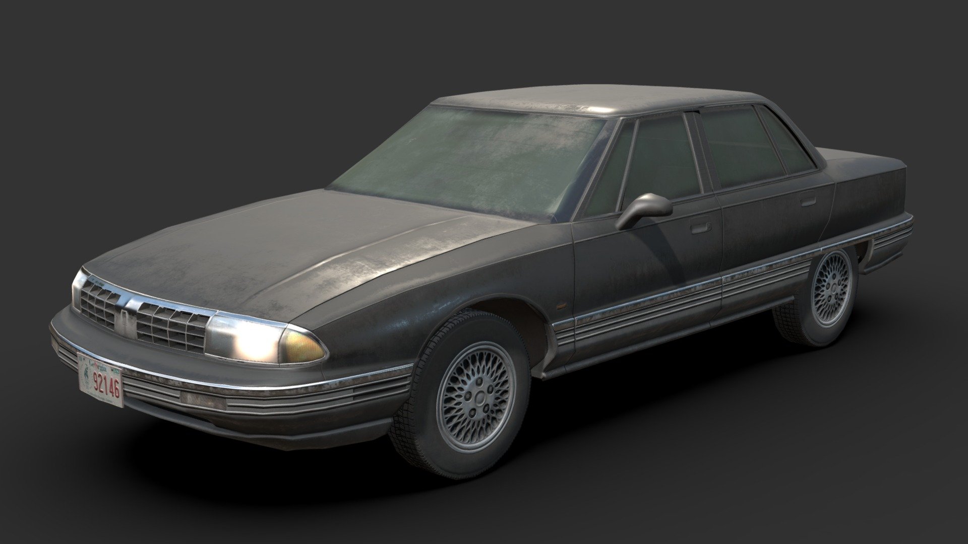 Trying some stuff I've learned with some of my more recent models with a realistic car

Made in 3DSMax and Substance Painter - 1993 Sedan - Buy Royalty Free 3D model by Renafox (@kryik1023) 3d model