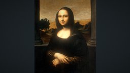 Isleworth Mona Lisa 3D davinci, 3dpainting, leonardodavinci, monalisa, hinxlinx, ericlynxlin, elynx, classicpainting, femaleportrait, isleworthmonalisa, isleworth