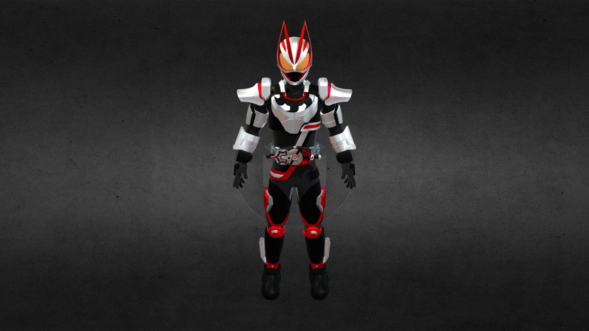 Kamen Rider Geats Magnum Boost 3D Model - 3D model by Nova (@N-O-V-A) 3d model
