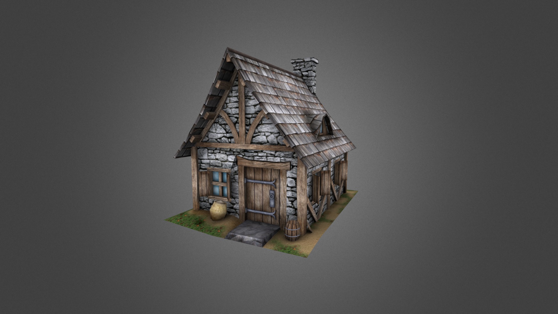 Download on CG Duck Store
http://gamedev.cgduck.pro - Medieval Cottage - 3D model by CG Duck (@cg_duck) 3d model