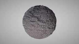 Seamless Brittle Stone PBR Texture