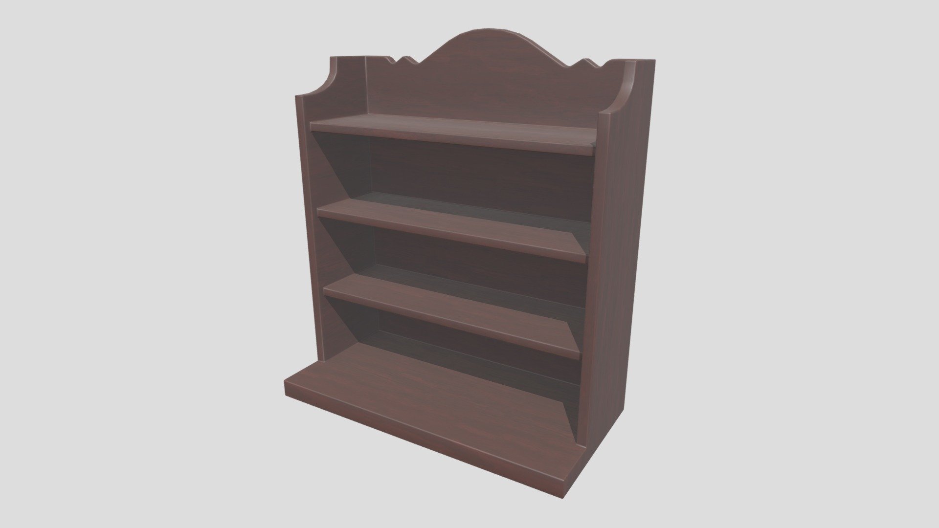 Church bookcase that was created using Blender. Included is one bookcase that is made for church scenes to store church books on but is not limited to that. It can be used for any type of scene you feel it would go good with.

Features:


Model uses the metalness workflow and PBR textures in PNG format
Includes 1 church bookcase model
The model has been manually unwrapped to match its PBR textures
Native Blend file is included with pre-applied textures
Blend file has objects and cameras grouped accordingly and easy to follow
Model has been exported in 3 file formats (FBX, OBJ, DAE/Collada)
All files have been zipped into one archive with an easy to follow hierarchy

Included Textures:


AO, Diffuse, Roughness, Gloss, Normal
UVLayout

The source file that is uploaded is for demonstration use and is uploaded in FBX format. In the additional file you will find all model exports and the textures that go along with them 3d model