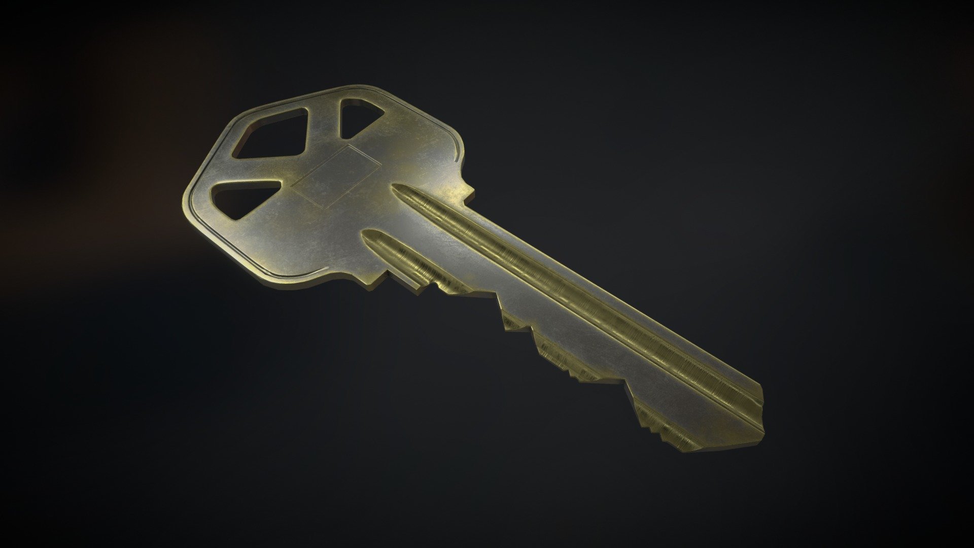 This time its a house key for free download&hellip; just doing a bit of &lsquo;pay it forward' by giving something back to the game dev community :)

Please leave any feedback about materials, modeling, etc., or whatever.  I always appreciate a good learning opportunity 3d model