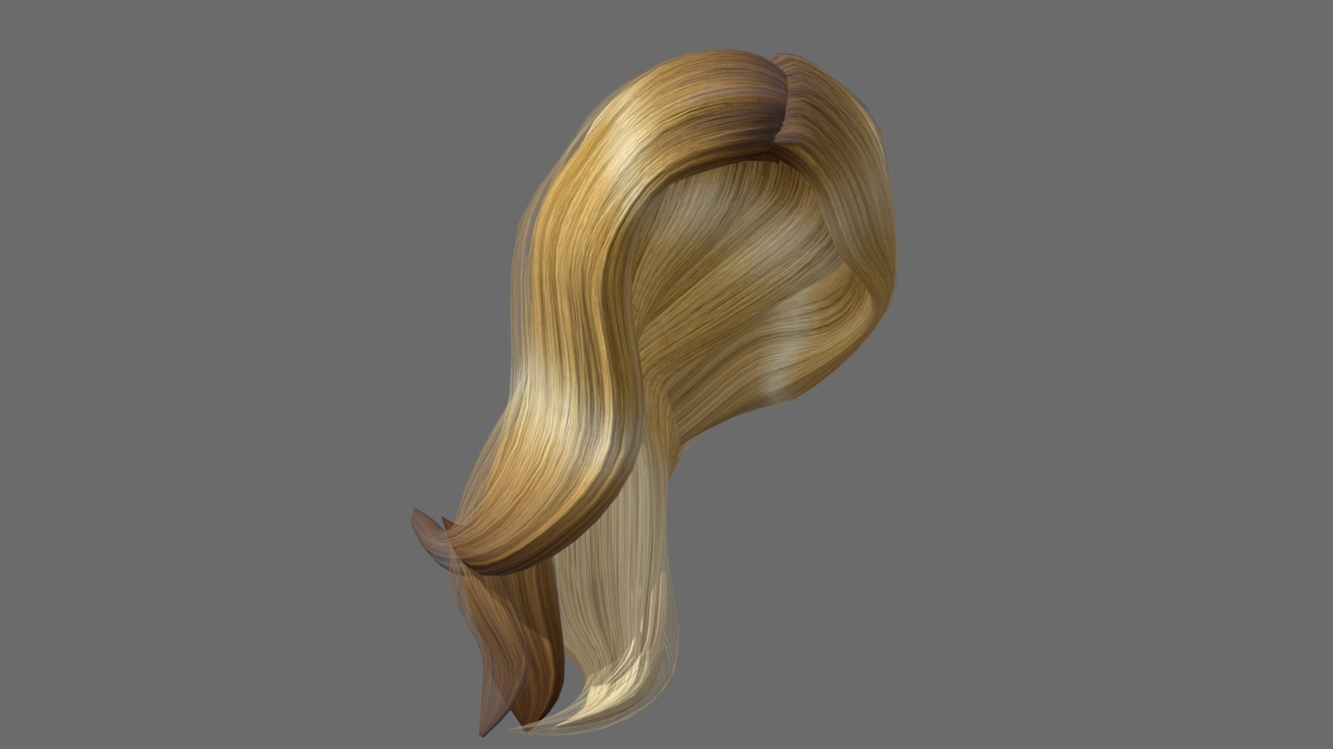 Low Poly Mesh polygon hair with solids and transparents layered with no tranparency flickering issue

Can be used for any character

Please ask for any  questions

*ToS



Our models’ derivative versions (changing the texture or the form) can be used and resold on any platform providing it doesn’t resemble the original (Minor tweaks are not accepted).



You can use our items as you wish in any video and published media production



You can use our items “as is” in your games providing source files can’t be downloaded



You can use our items “as is” in your projects commercially and non commercially providing our item is not the main item you are selling



The rest of the usage is subject to Standard Licensing*


 - Glam Over One Shoulder To Front Long Female Hair - Buy Royalty Free 3D model by 3dia 3d model
