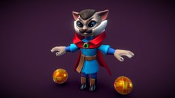Psy Cat T3 cat, psy, character, game, design, caterra