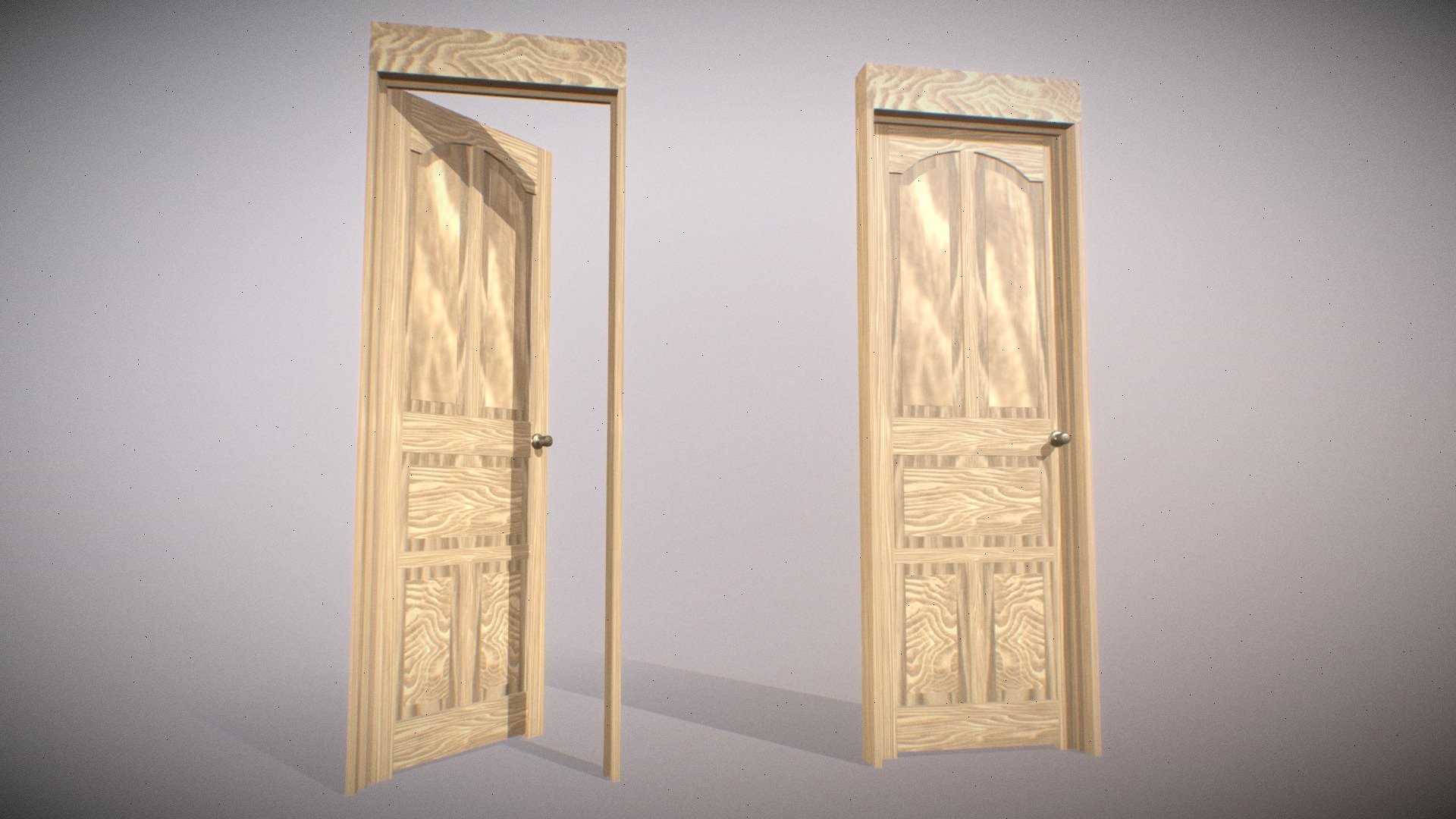 Decorated wooden Door with frame and door knob, door is modeled as separate object from the frame so it can be animated as opened

Clean topology based on quads ready for subdivision, rigging and animation!

💮 If you liked my work remember to Follow me and Share! 🧸 💬 Commissions Open: ko-fi.com/Tsubasa_Art ☕🌸 !! - Wooden Door with frame - Buy Royalty Free 3D model by Tsubasa ツバサ (@Tsubasa_Art) 3d model