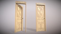 Wooden Door with frame