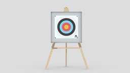 Target Stands arrow, field, circle, center, bow, board, dart, sports, equipment, archery, target, shot, precision, archer, shooting, goal, arrows, individual, accuracy, hit, bullseye, game, 3d, sport