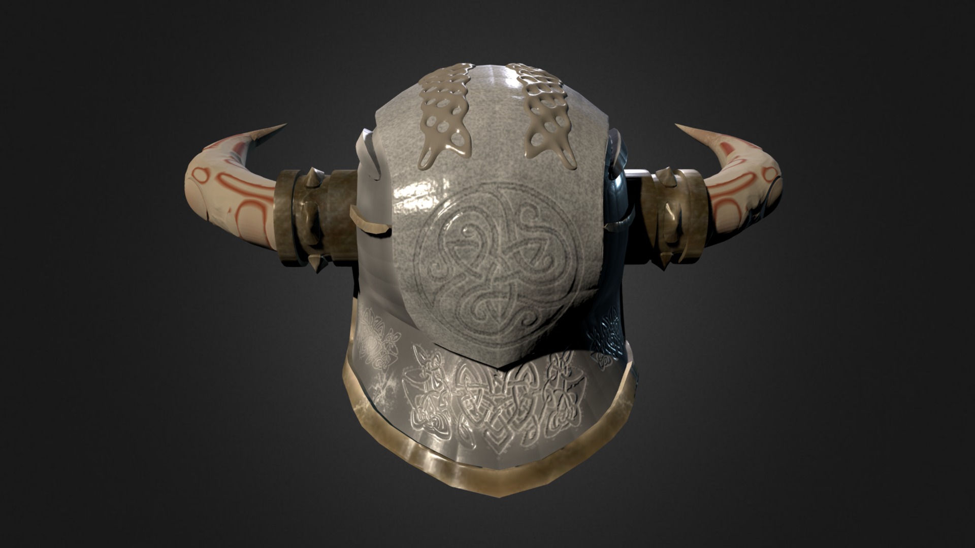 WiP of a gladiator helm I am doing 3d model