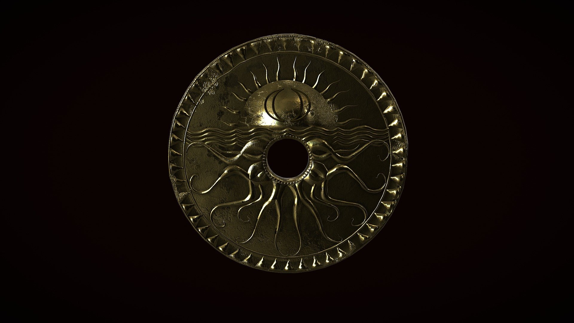 Pirate Coin - Download Free 3D model by Aoerchemix 3d model