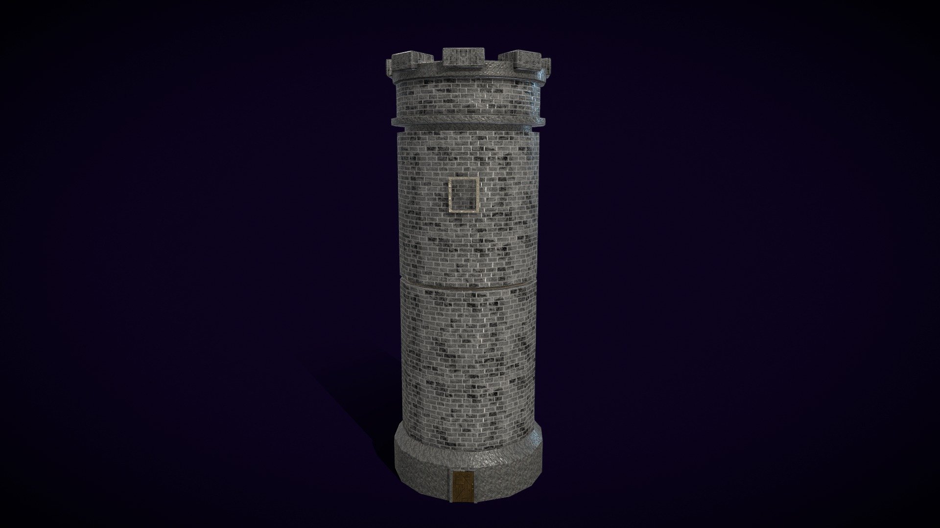 A 2nd Castle Tower 3D Model from the game Duellum Medieval Wars - Castle Tower 2nd - 3D Model - 3D model by dgonlinebr 3d model