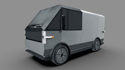 Canoo MPDV 2 2024 us, van, transport, american, ev, phototexture, all-electric, low-poly, vehicle, lowpoly, car, light-comercial, panel-van, canoo, cargo-van, canoo-mpdv, delivery-van, light-duty-truck