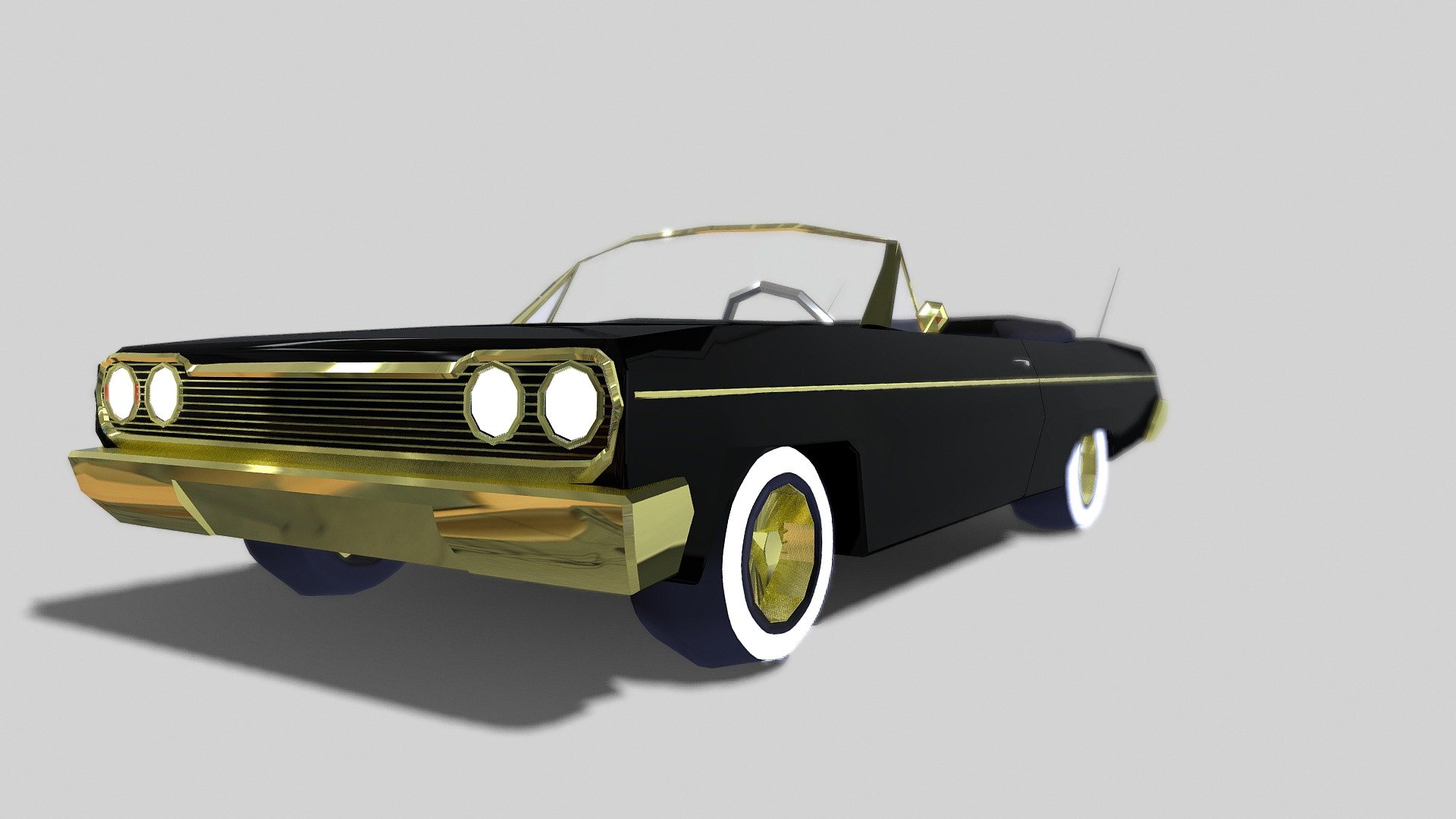 Impala Lowpoly - Download Free 3D model by Bagatela Qualquer Coisa (@bagatela_qualquer_coisa) 3d model