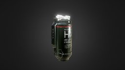 Elysium grenade, dennis, dirty, damaged, explosive, elysium, metal, weapon