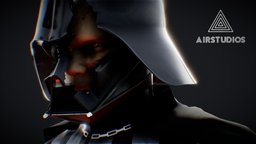 Darth Vader/Anakin Skywalker in Kenobi anakin, darth, darthvader, anakinskywalker, kenobi, anakin-skywalker, darth-vader, darthvaderhelmet, vader-in-kenobi, vader-broken-mask, darth-vader-broken-mask