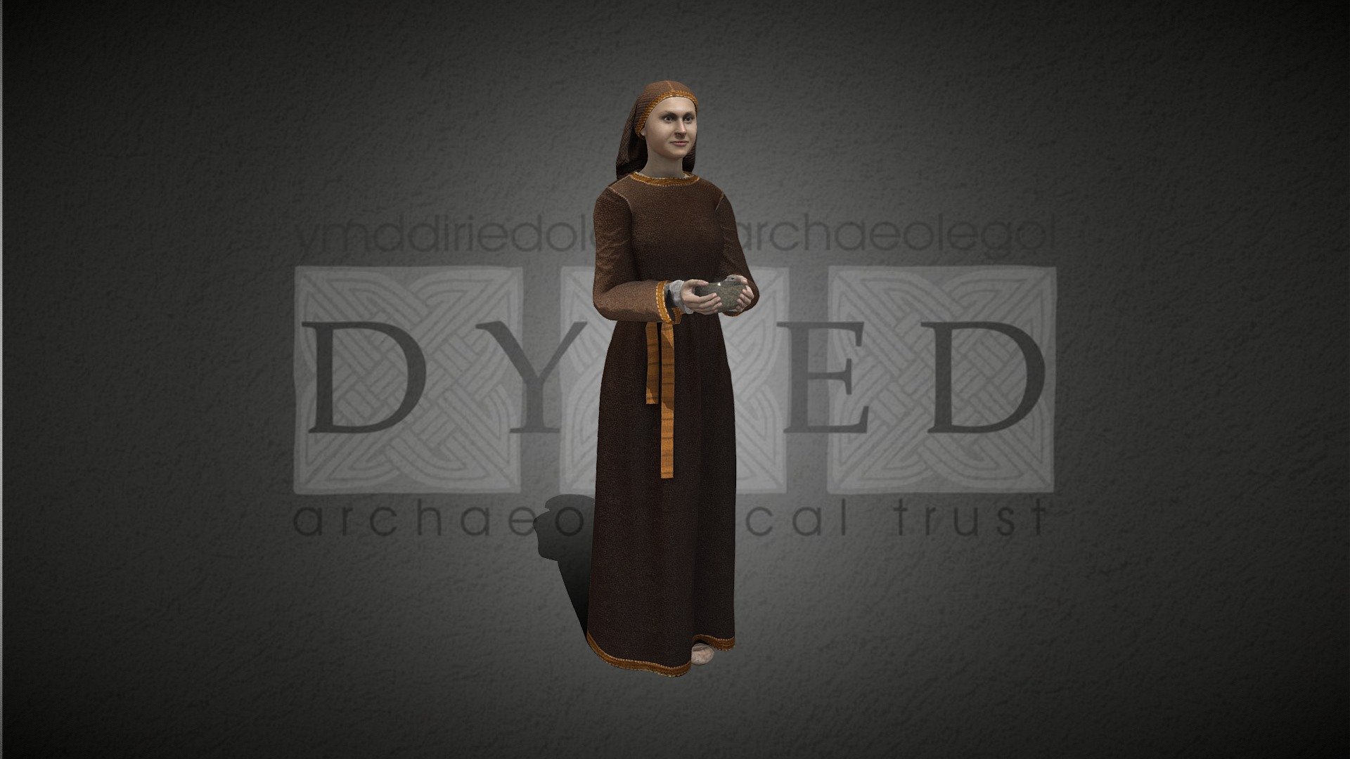 Iron Age Lady - Foel Drygarn - 3D model by Dyfed Archaeological Trust (@Dyfed_Archaeological_Trust) 3d model