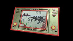 Nintendo Game & Watch Octopus Oc-22