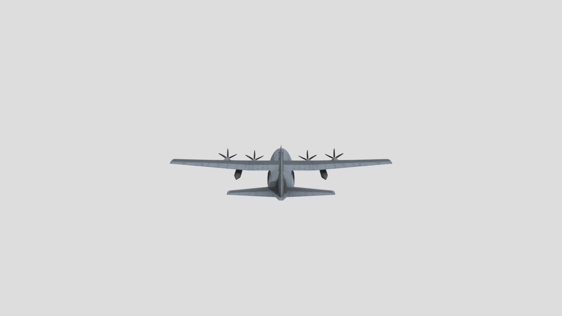 high poly pubg airplane ready for games and animations - C130 pubg airplane - 3D model by ahmad.hassan 3d model