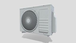 Air Conditioner Outside summer, airconditioner, interiordesign, airconditioning, interior-design, airconditioner-part, aircondition-fan