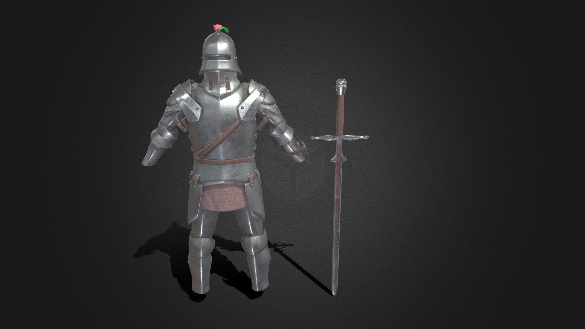Medieval, 14th century armor for using in game, you can use it if you want!
Happy New Year! - Medieval Armor - Download Free 3D model by Mitro123 3d model