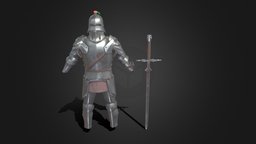 Medieval Armor armor, medieval, combat, the, substancepainter, substance, weapon, of, thirty